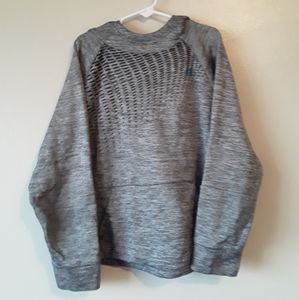 4/$20 Russell black & gray pullover hooded sweater